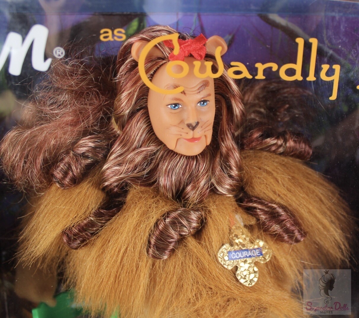 1999 Ken as Cowardly Lion from The Wizard of Oz Doll