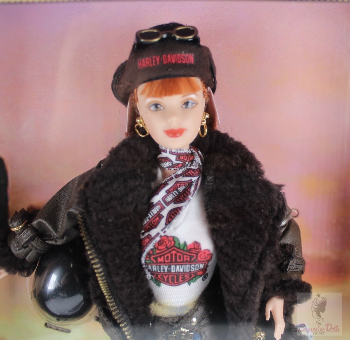 1998 Collector Edition: Harley Davidson Red Hair Barbie Doll