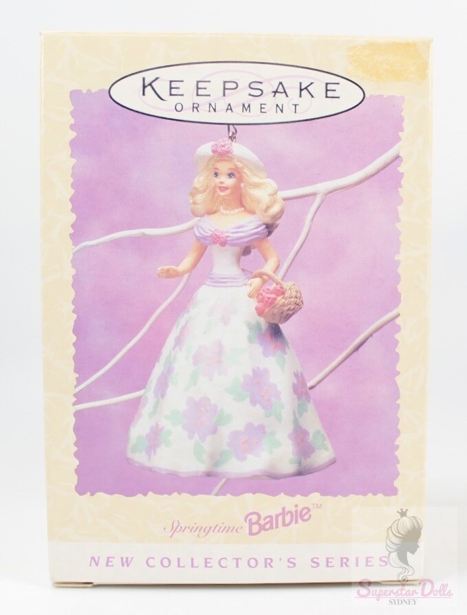 1995 Springtime Barbie Hallmark Keepsake Ornament