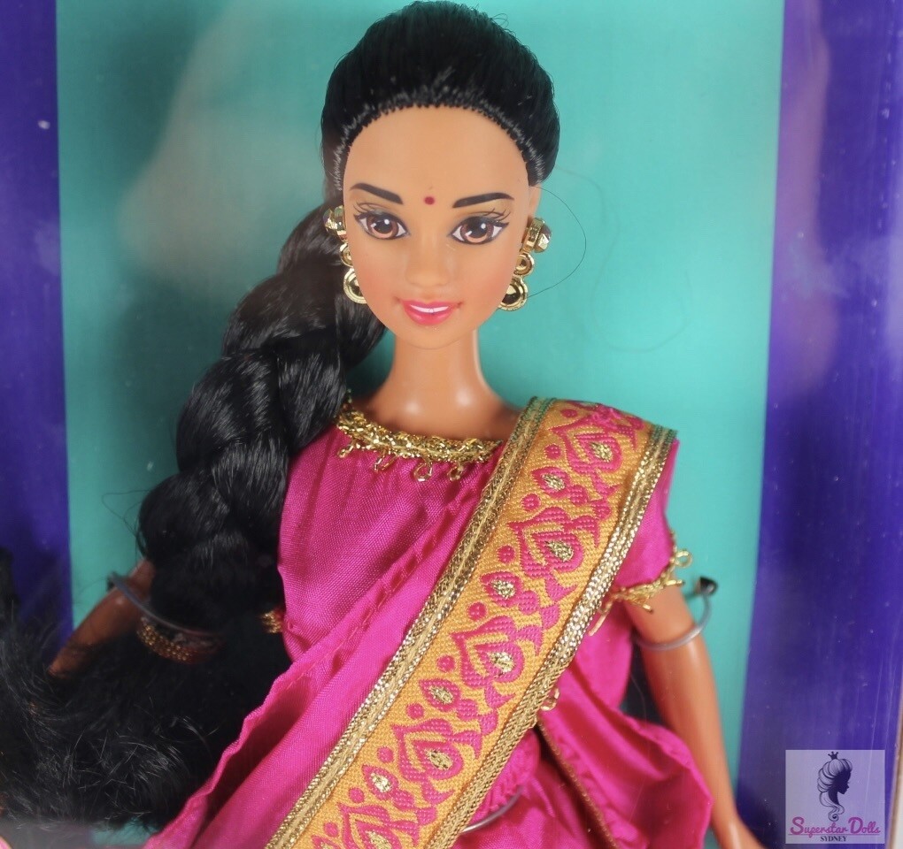 1995 Indian Barbie Doll from the Dolls of the World Collection