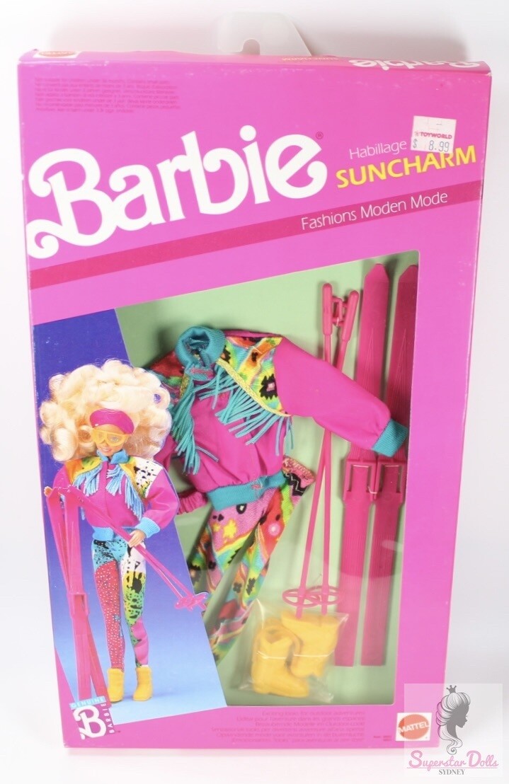 1989 Suncharm Barbie Doll Fashion #9953