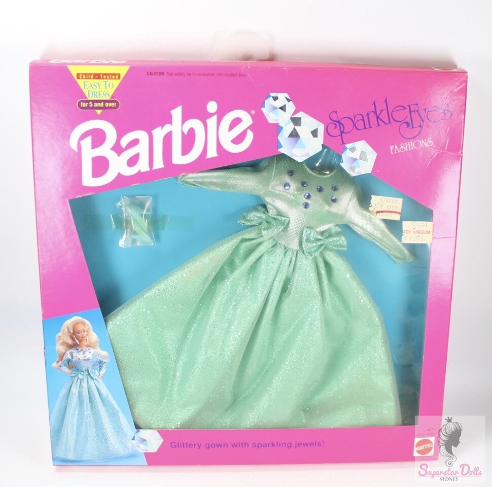 1992 Sparkle Eyes Barbie Doll Fashions #4679