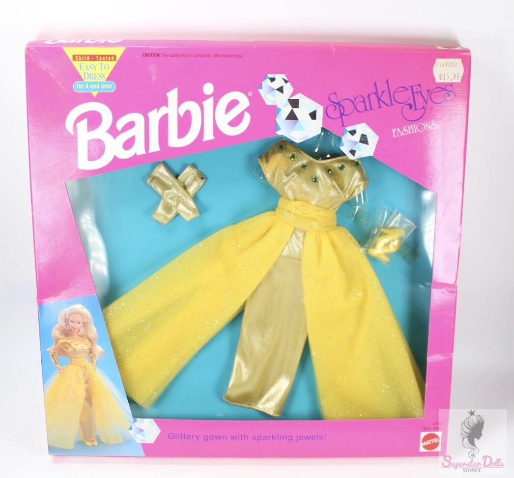 1992 Sparkle Eyes Barbie Doll Fashions #4680