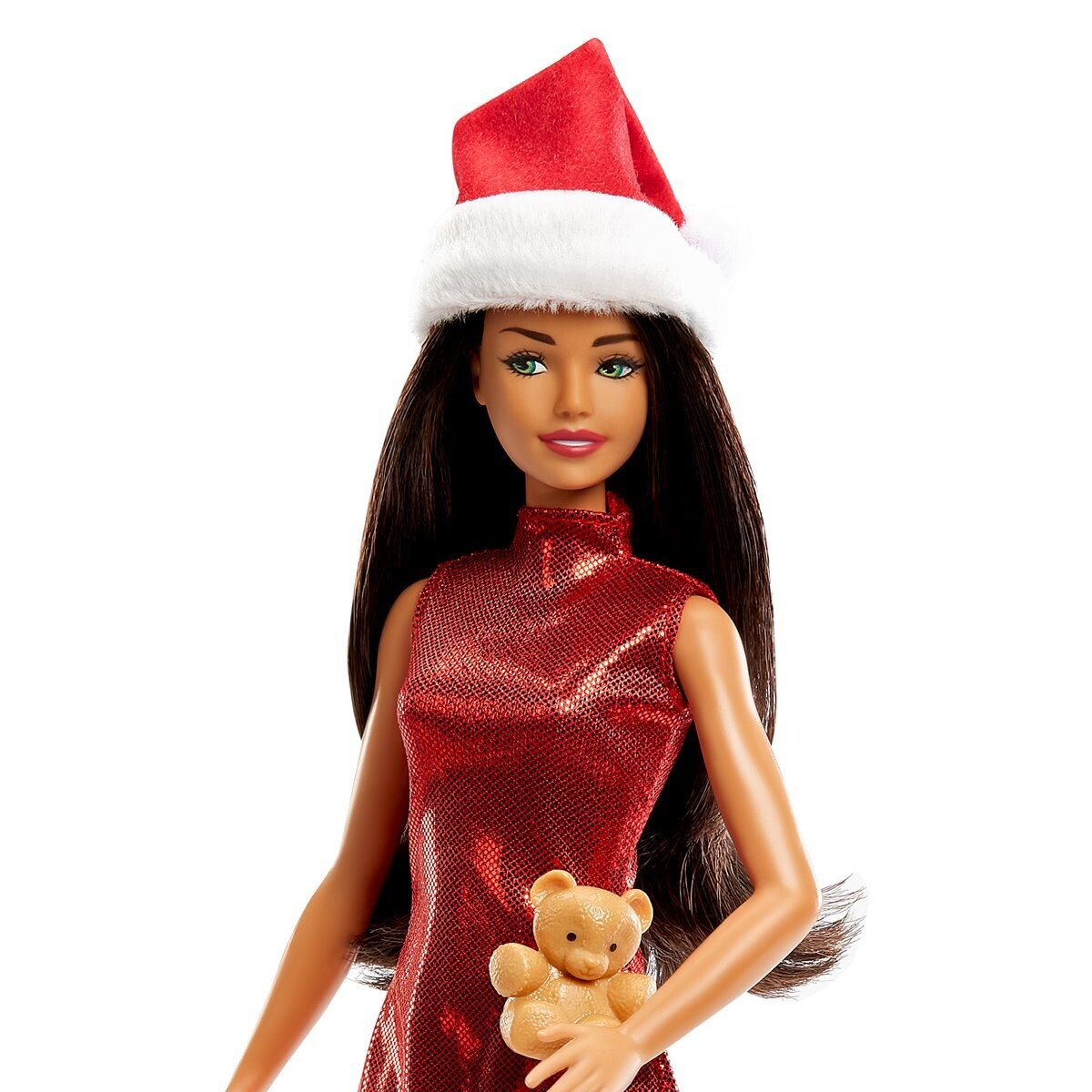 2022 Santa Barbie Doll (Brunette)