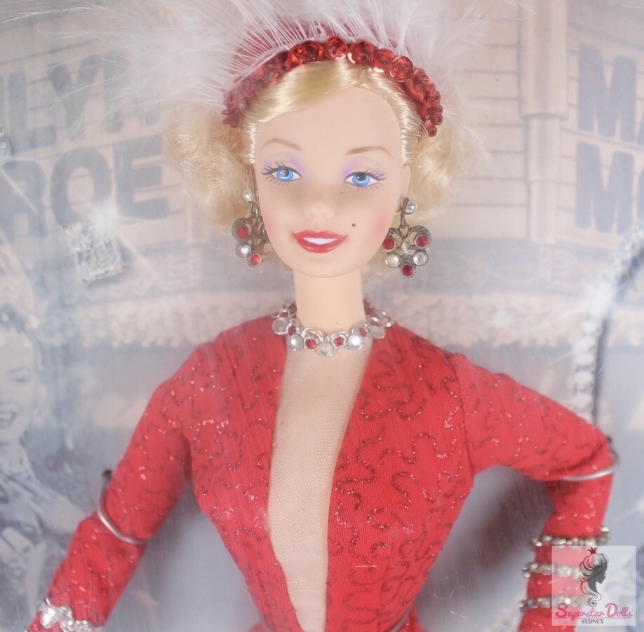 1997 Collector Edition Barbie as Marilyn Monroe in Gentlemen Prefer Blondes Doll