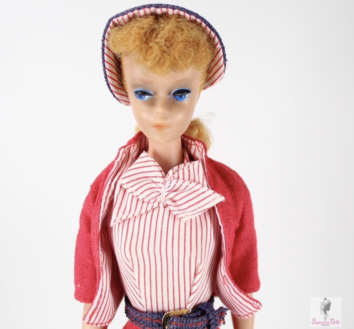 Vintage 1959 #4/#5 Blonde Ponytail Barbie Doll