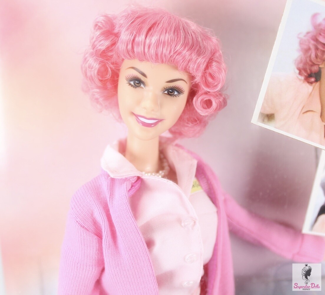 2007 Pink Label Grease 30 Years Frenchy Barbie Doll