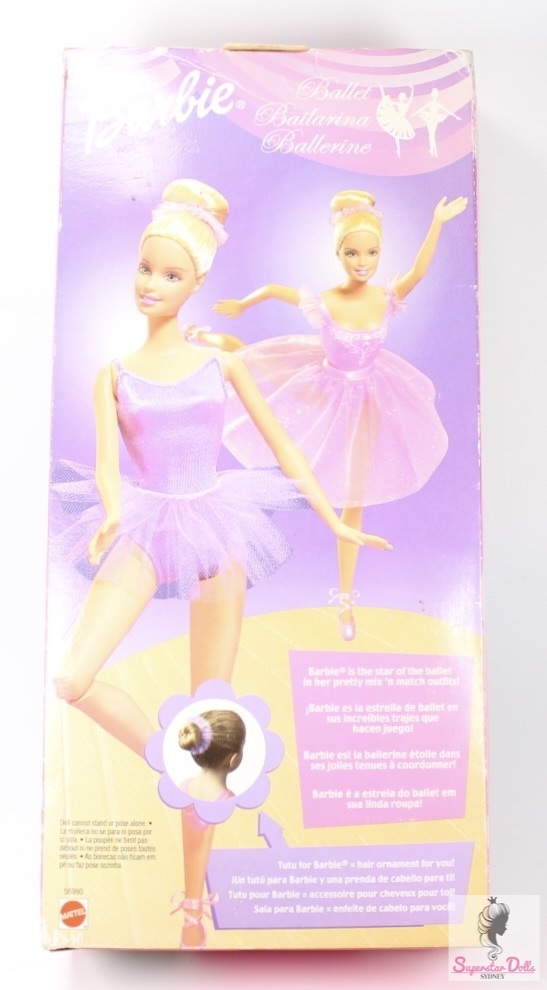 2002 Brand New Ballet Bailarina Ballerine 🩰 Barbie Mattel Catalog Number:  56990