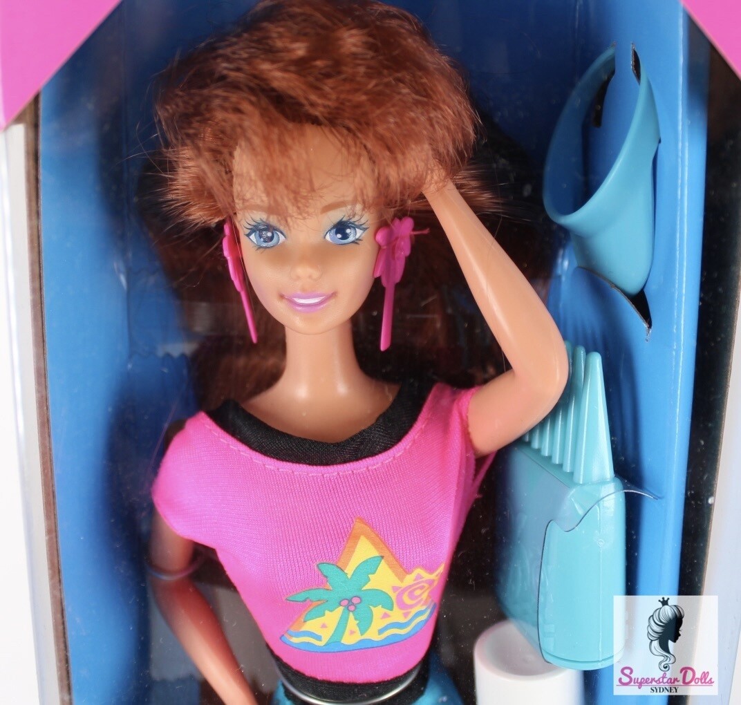 1993 Glitter Hair (Red) Barbie Doll