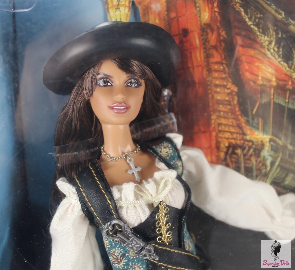 2010 Pink Label: Angelica from Disney's Pirates of the Caribbean Penelope Cruz Barbie Doll