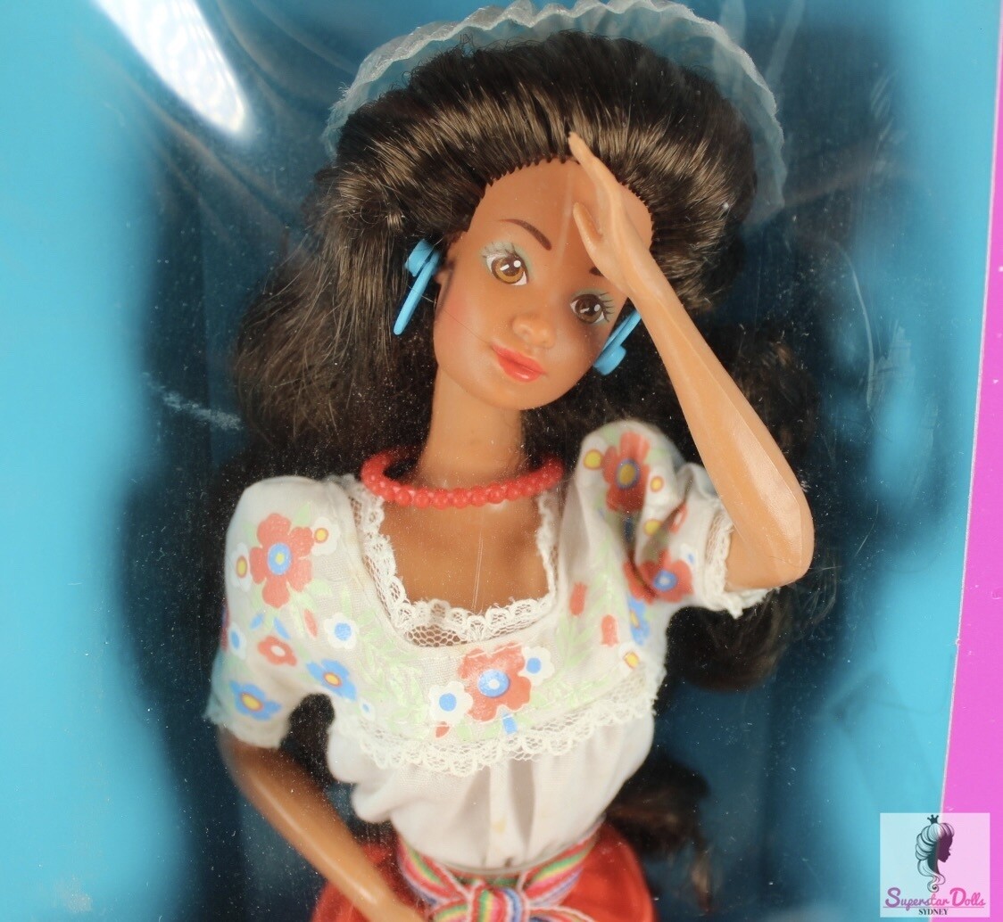 Barbie Mexican Dolls of the World 1988 New by 長期保証