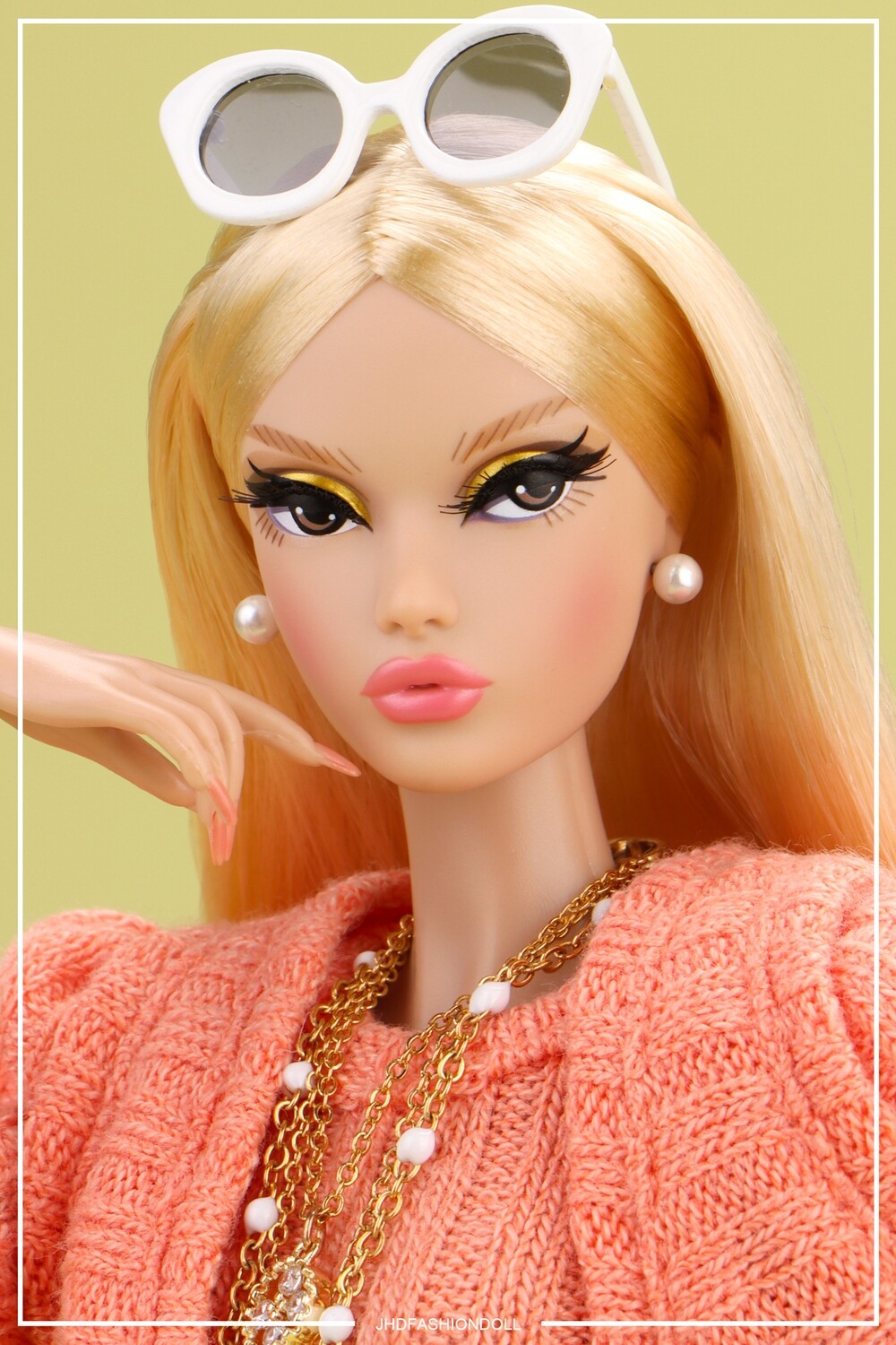 DEPOSIT ONLY2023 JHDFASHIONDOLL COVERGIRL Santorini Vacation Gloria