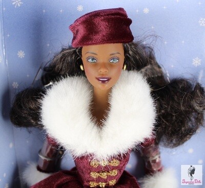 2000 Special Edition: Victorian Ice Skater African American (AA) Barbie Doll