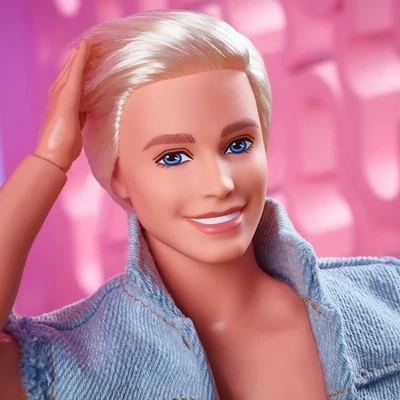2023 Black Label: Ken Doll Wearing Denim Matching Set – Barbie The Movie