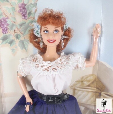 1999 Collector Edition: I Love Lucy Episode 150 "Lucy's Italian Movie" Lucille Ball Barbie Doll