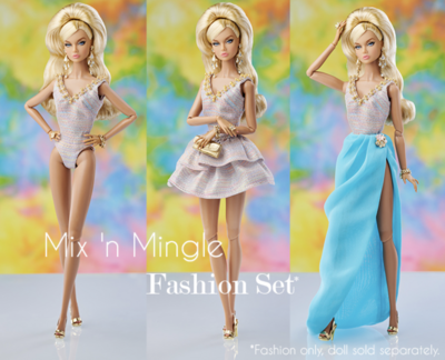 2022 Integrity Toys: "Mix 'n Mingle" Poppy Parker
Fashion Set Palm Springs Collection