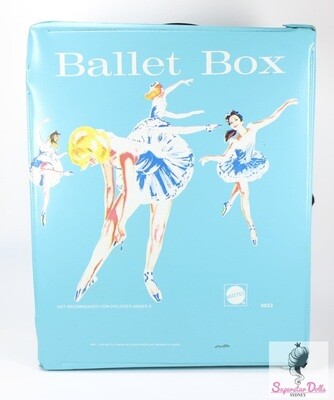 Vintage 1976 Ballet Box Doll Case By Mattel