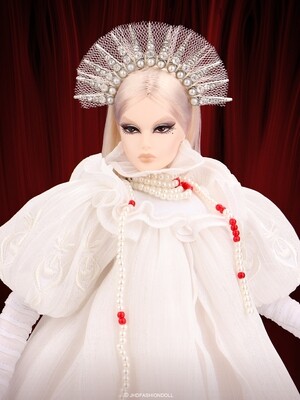2023 JHD FASHION DOLL: "Dark Shadows: The Haunted Castle" Anna May Dressed Doll From The Moments Of Fantasy Collection
