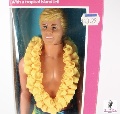 1985 Tropical Ken Barbie Doll