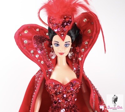 1994 Bob Mackie: "Queen of Hearts" De-Boxed Barbie Doll