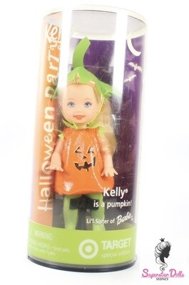 2002 Kelly is a Pumpkin Halloween Party Kelly Barbie Doll