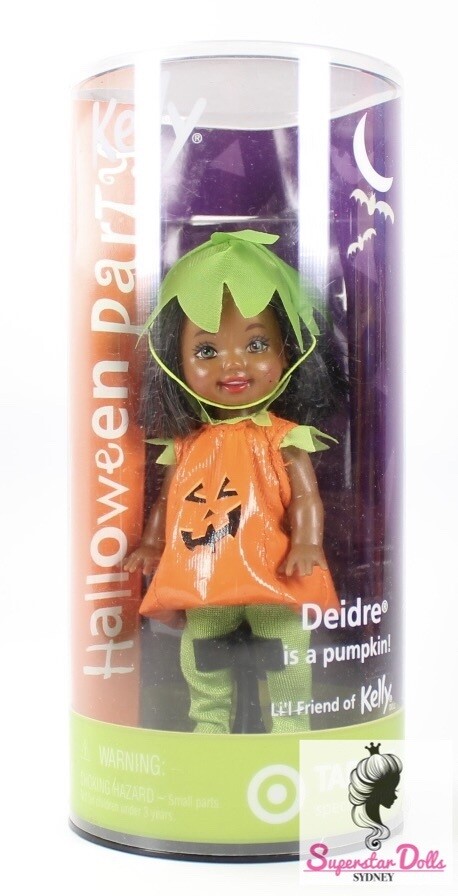 2002 Deidre is a Pumpkin Halloween Party Kelly Barbie Doll