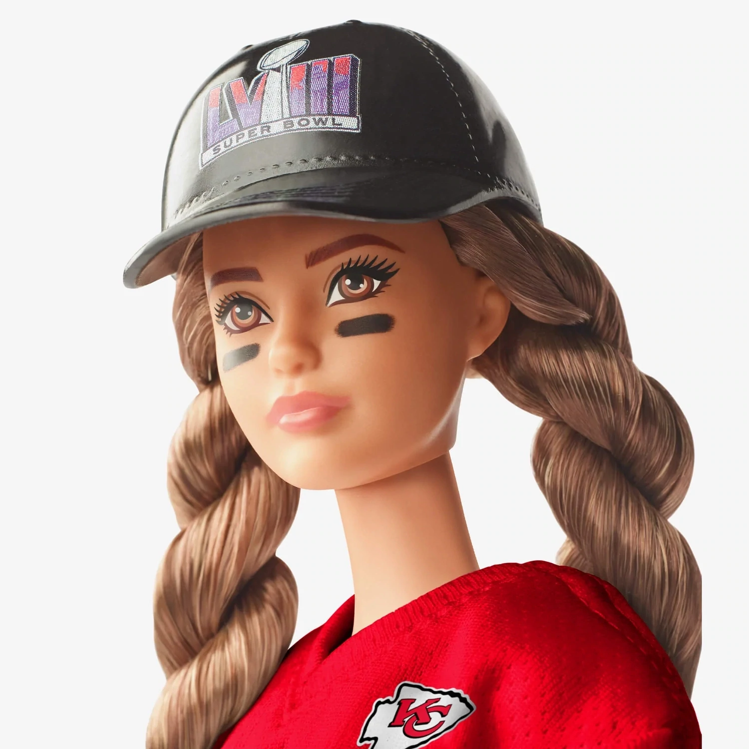 2024 Black Label NFL Super Bowl Kansas City Chiefs Barbie Doll