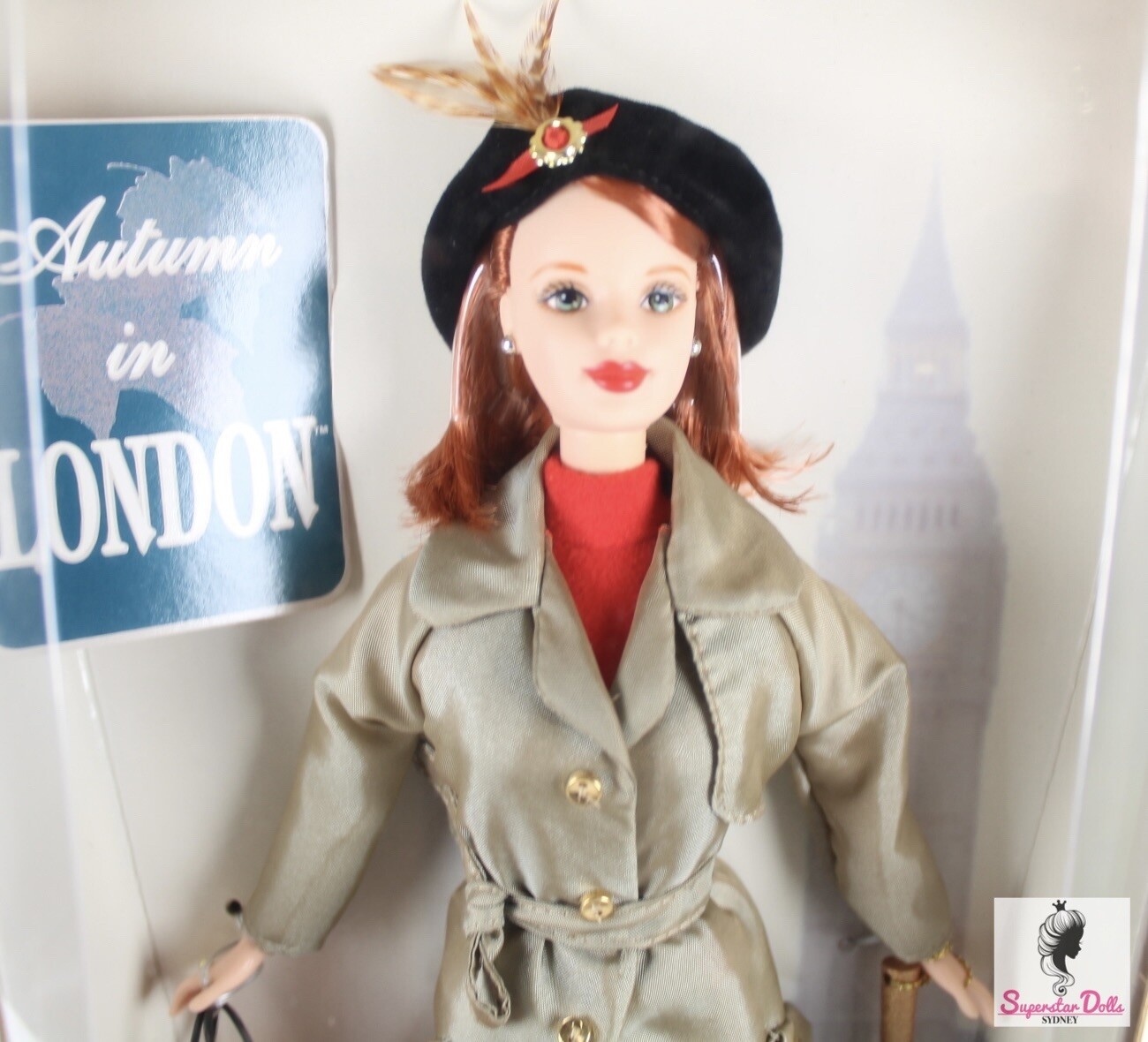 1999 Collector Edition: &quot;Autumn in London&quot; Barbie Doll from the City Seasons Collection