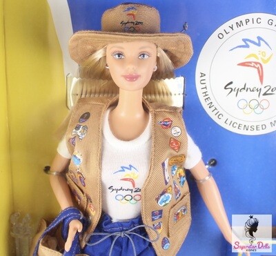 1999 Collector Edition "Sydney 2000 Olympic Pin" Barbie Doll