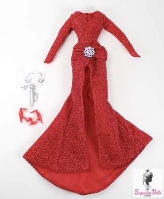 2023 Black Label: Barbie x Mariah Carey Holiday Celebration Doll Fashion Set