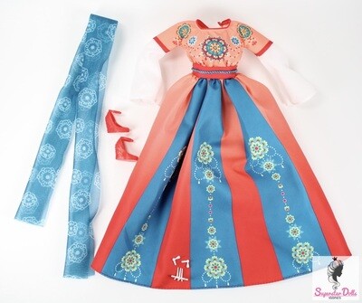 2023 Black Label: Lunar New Year Barbie Doll Fashion Set