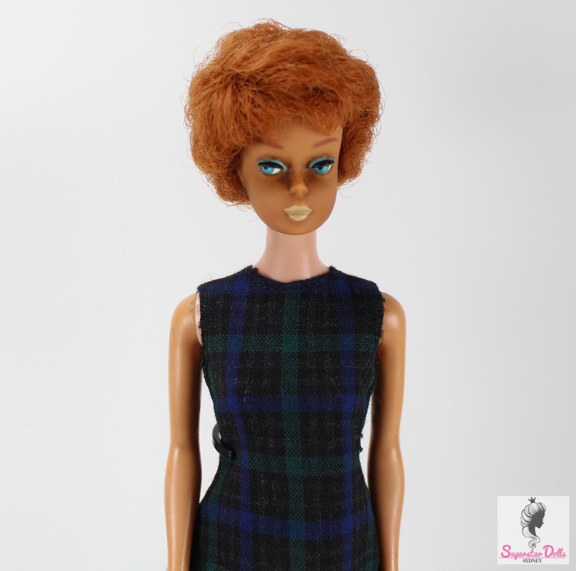 Poupée Barbie Vintage 1965 – Sidepart BubbleCut Titian – Mattel Originale
