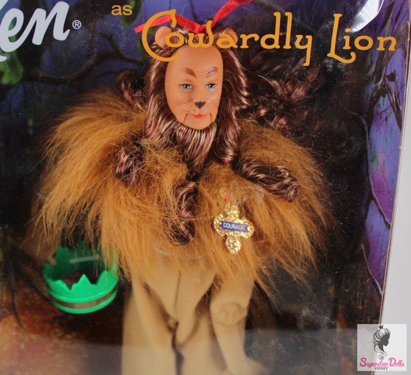 1999 Ken as Cowardly Lion from The Wizard of Oz Doll