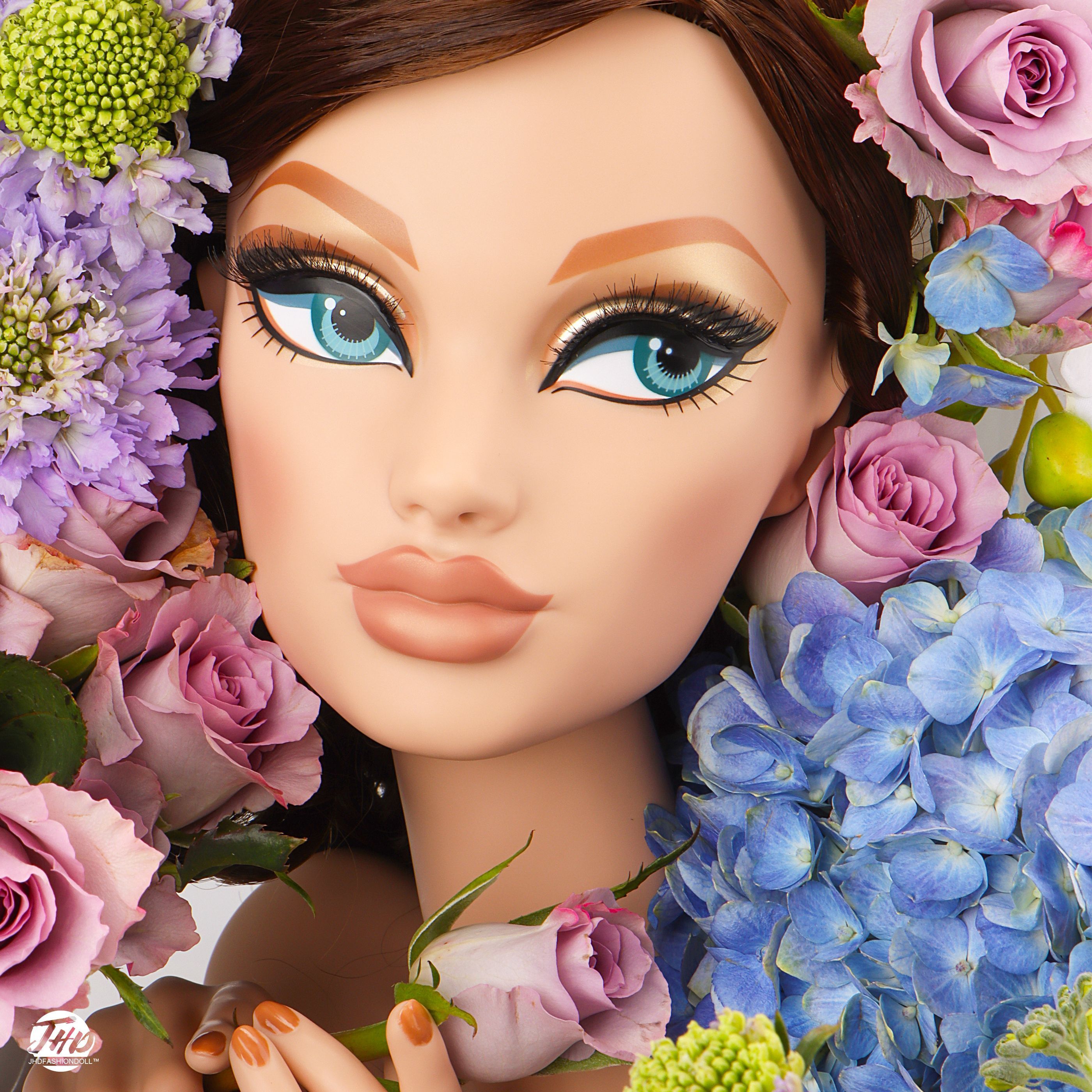 2025 JHDFASHIONDOLL: "Palm Beauty" Styling Head from the "Valley of the Dolls" C img