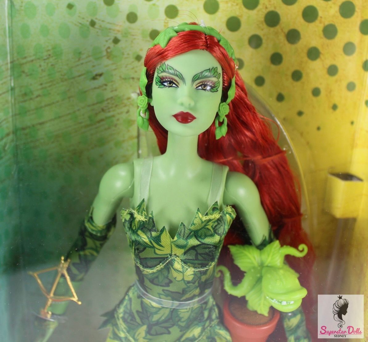 2024 Gold Label: &quot;Poison Ivy&quot; Barbie Doll-DAMAGED BOX