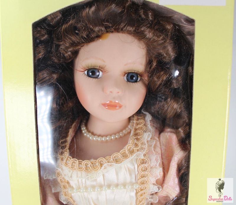 Retro 90&#39;s Era Homeart 16&quot; Porcelain Collector Doll