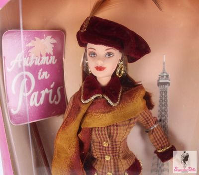 1997 Collector Edition: &quot;Autumn in Paris&quot; Barbie Doll from the City Seasons Collection