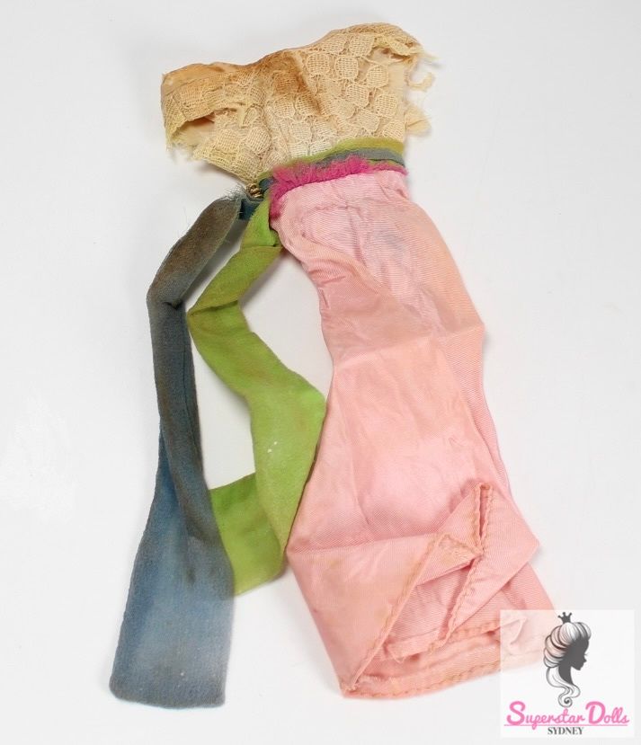 Vintage Tagged Barbie Dress