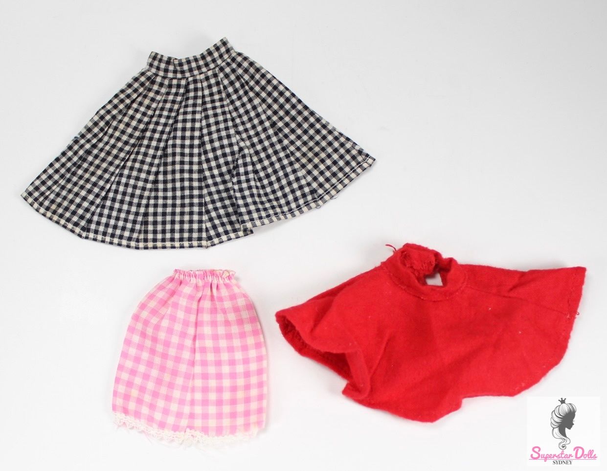 Vintage Clone Barbie Skirt Set