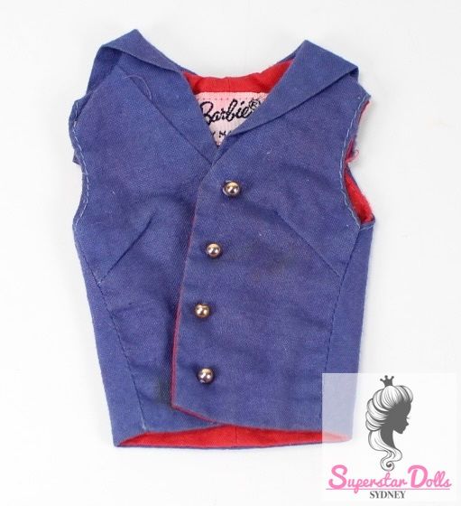 Vintage tagged  Barbie Doll Vest