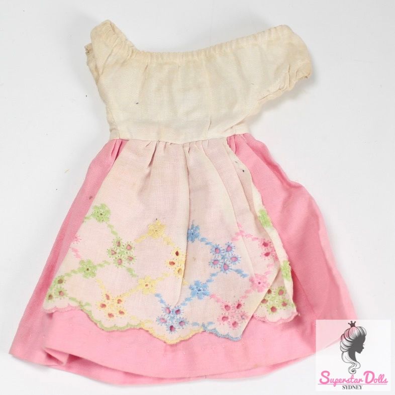 Vintage Tagged Barbie Dress
