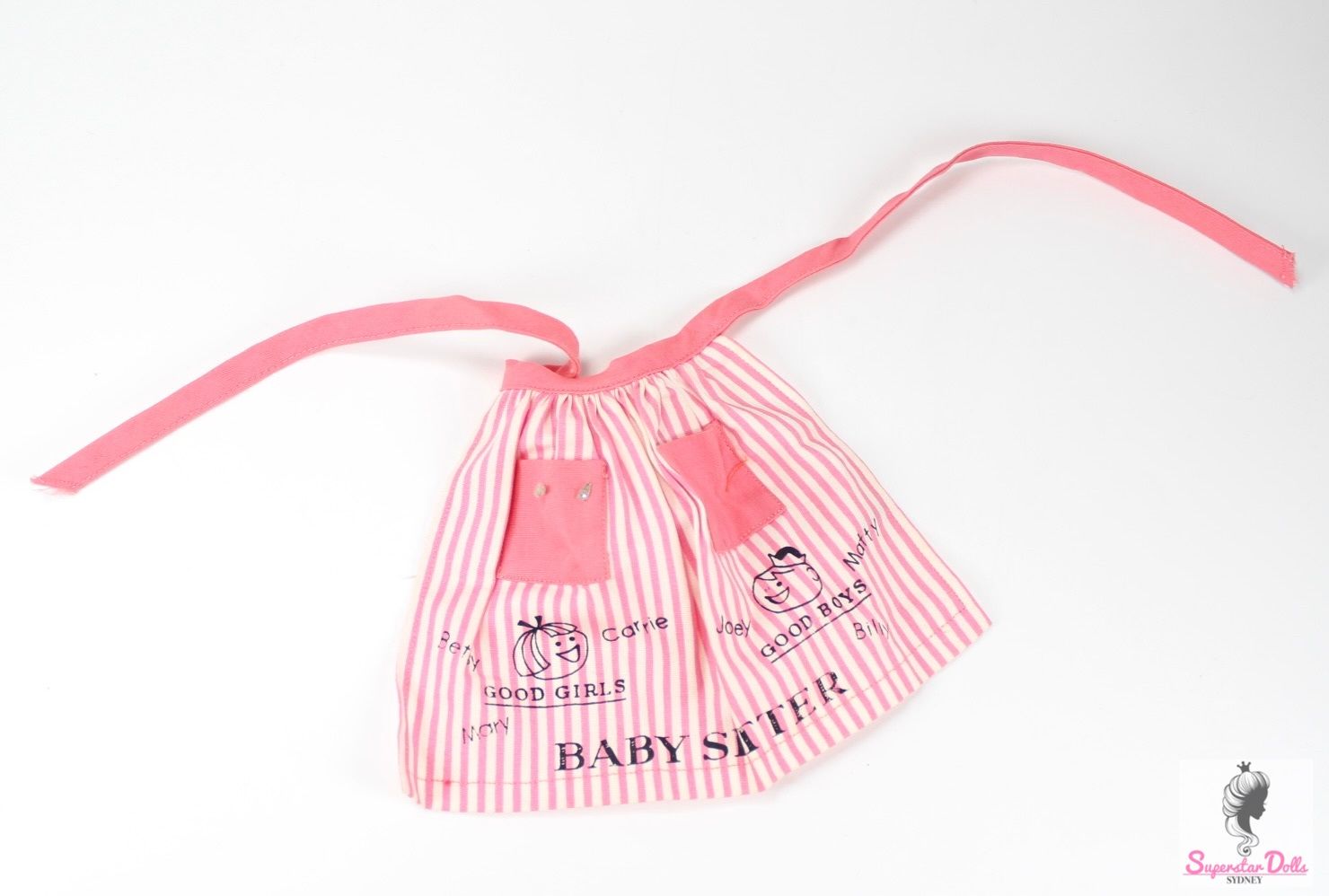 Vintage Barbie Baby Sitter Apron