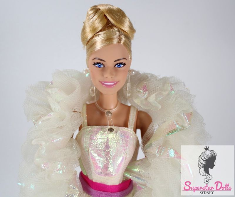 OOAK Margot Robbie as 1983 &quot;Crystal&quot; Barbie Doll