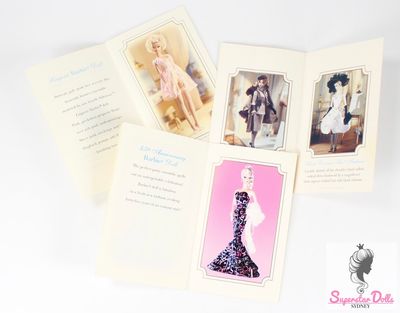 Collectable Barbie Fashion Model Collection Silkstone Catalogue Set