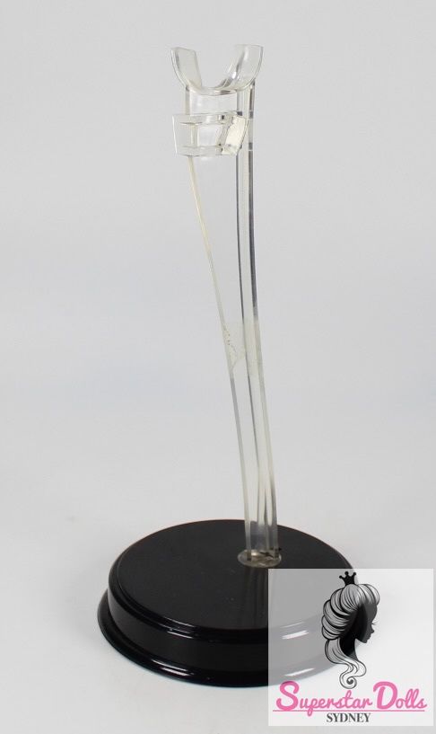 Genuine Mattel Stand for Model Muse Barbie Dolls-Black