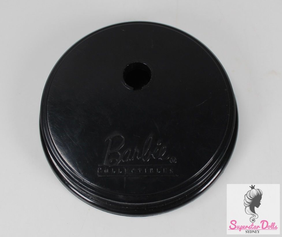 Genuine Mattel 90&#39;s Era Barbie Collector Weighted Base-Black
