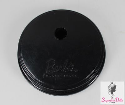Genuine Mattel 90&#39;s Era Barbie Collector Weighted Base-Black