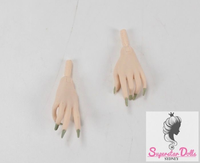 JHDFASHIONDOLL : Long Nailed Alternate Hands- White Skintone