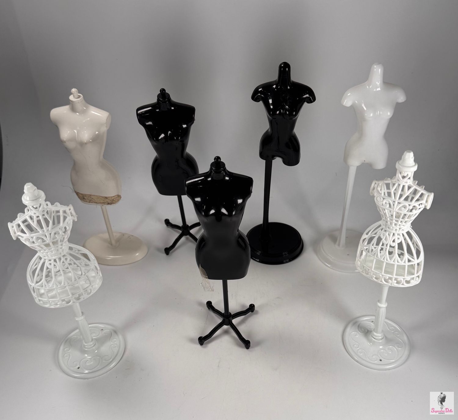 7 X Doll Sized Mannequins
