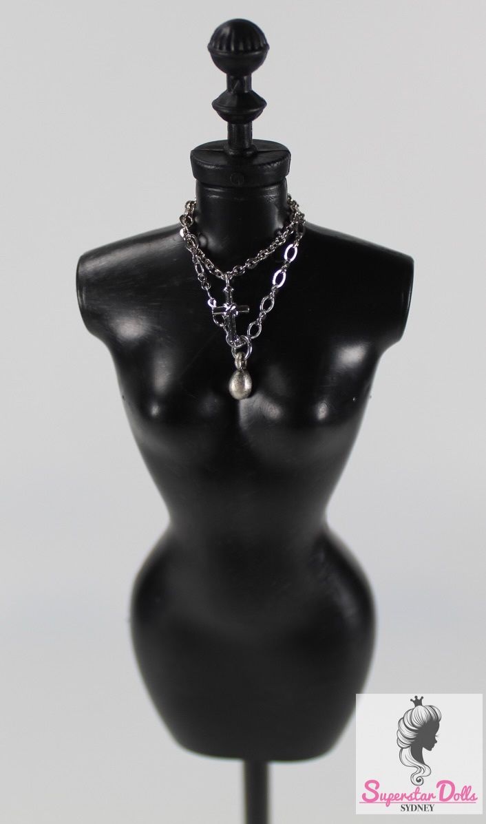 High Quality 2 Necklace Set For Fashion Dolls
